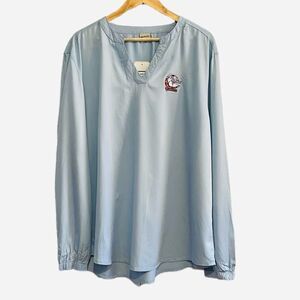 The Bolles School Women’s Split Neck Long Sleeve Tunic Top, Size XL, NWT
